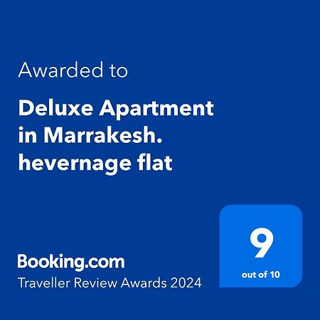 Deluxe Apartment In Marrakesh. Hevernage Flat Dış mekan fotoğraf